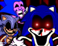 Fnf Vs Majin Sonic & Lord X Sings Blood Red Snow - Fnf Games